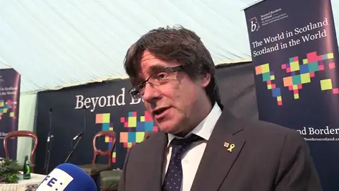 Carles Puigdemont ha recordado al Gobierno español que deje la 'retórica' y pase a actuar Carles Puigdemont ha recordado al Gobierno español que deje la 'retórica' y pase a actuar