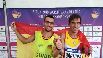Manuel Garnica, campeón de Europa en 5000 T11
