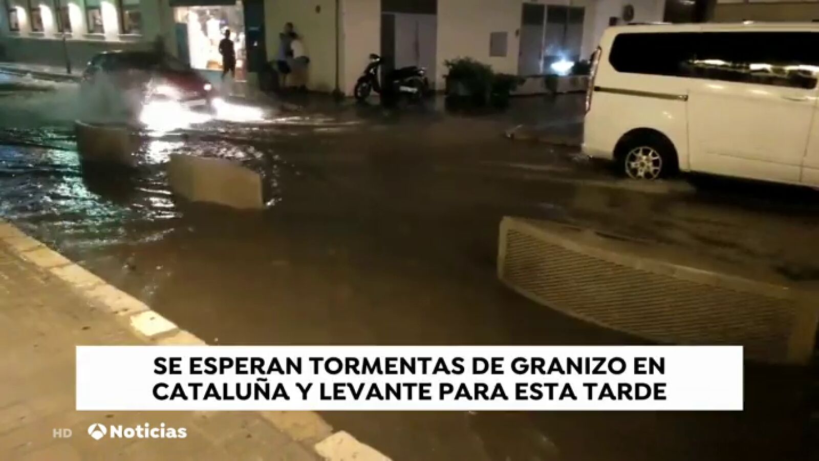 Seis provincias del noreste peninsular, en alerta por lluvias y tormentas fuertes con granizo