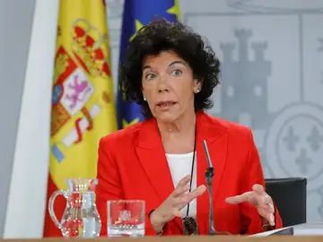 La ministra de Educación y Formación Profesional y Portavoz del Gobierno, Isabel Celaá La ministra de Educación y Formación Profesional y Portavoz del Gobierno, Isabel Celaá