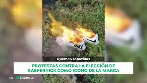 Las reacciones tras la elección de Kaepernick como icono de Nike: críticas y apoyos al jugador Las reacciones tras la elección de Kaepernick como icono de Nike: críticas y apoyos al jugador