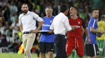 Altercado de Roque Mesa con el Sevilla