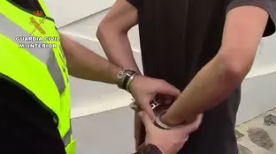 Imagen de archivo de una detención en Málaga. Imagen de archivo de una detención en Málaga.