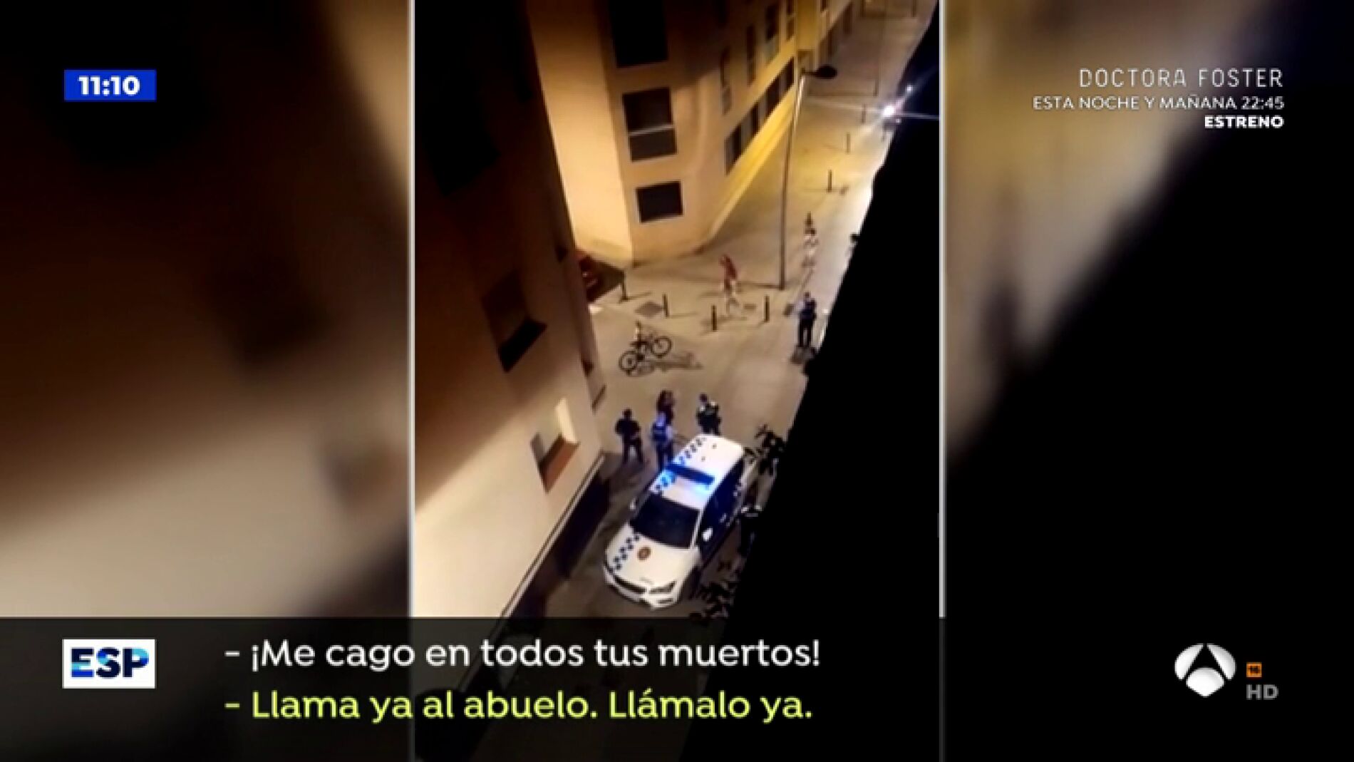 La 'okupa' de La Llagosta amenaza a la Polic&iacute;a: "Vete a por el abuelo, que vaya a por las pistolas y les tiroteamos a todos"