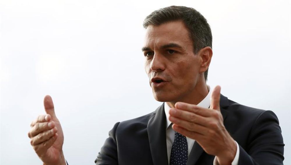 El presidente del Gobierno español, Pedro Sánchez