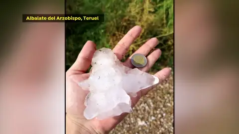 Tormentas y granizo en el noreste penínsular durante este miércoles Tormentas y granizo en el noreste penínsular durante este miércoles
