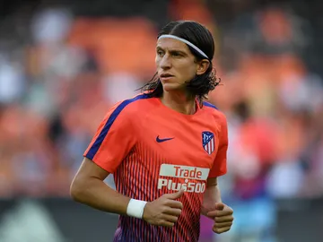 Filipe Luis, jugador del Atlético de Madrid Filipe Luis, jugador del Atlético de Madrid