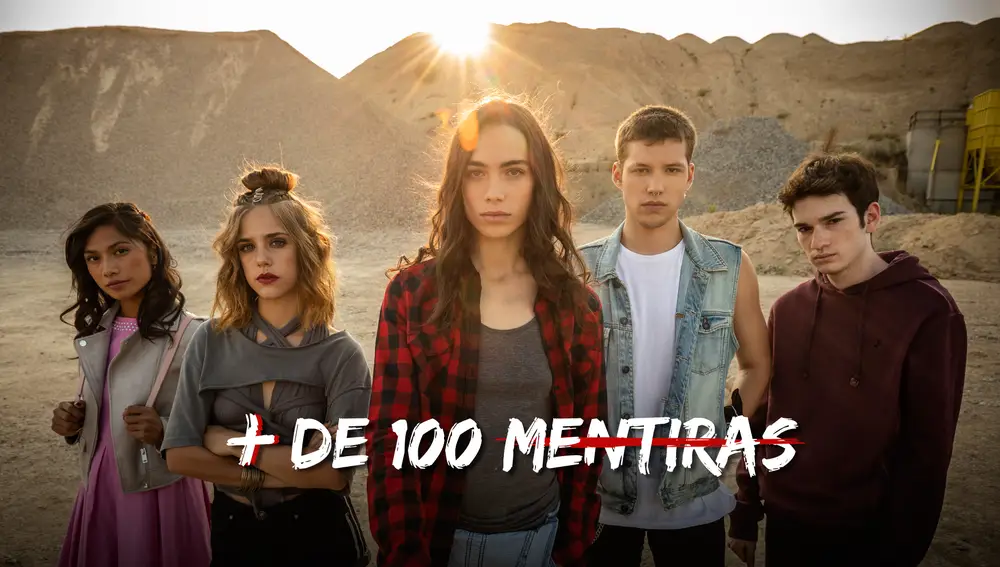 Flooxer estrena la nueva serie juvenil 'Más de cien mentiras'