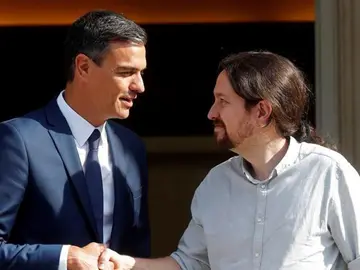 laSexta Noticias 20:00 (06-09-18) Pablo Iglesias califica de "buen comienzo" su reunión con Pedro Sánchez laSexta Noticias 20:00 (06-09-18) Pablo Iglesias califica de "buen comienzo" su reunión con Pedro Sánchez