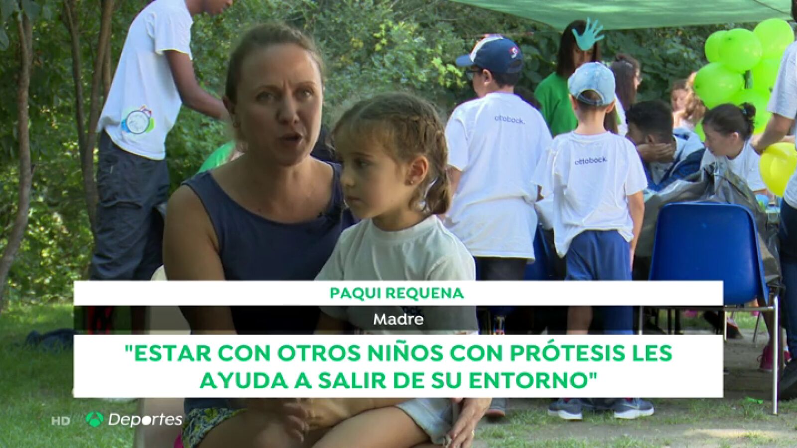 'Compartiendo motivos', el campamento de verano para niños con prótesis