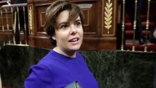 La exvicepresidenta del Gobierno, Soraya S&aacute;enz de Santamar&iacute;a