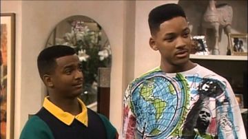 Alfonso Ribeiro y Will Smith en 'El príncipe de Bel-Air'
