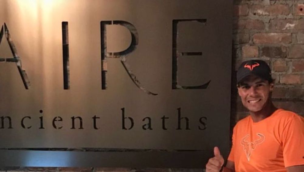 Nadal, en un balneario de Nueva York