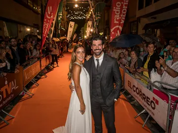 Alejandra Onieva y Miguel Ángel Muñoz en la premiere de 'Presunto Culpable' en el FesTVal de Vitoria Alejandra Onieva y Miguel Ángel Muñoz en la premiere de 'Presunto Culpable' en el FesTVal de Vitoria