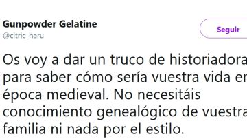 Truco para saber cómo sería vuestra vida en época medieval