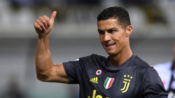 Cristiano Ronaldo, durante un partido con la Juventus