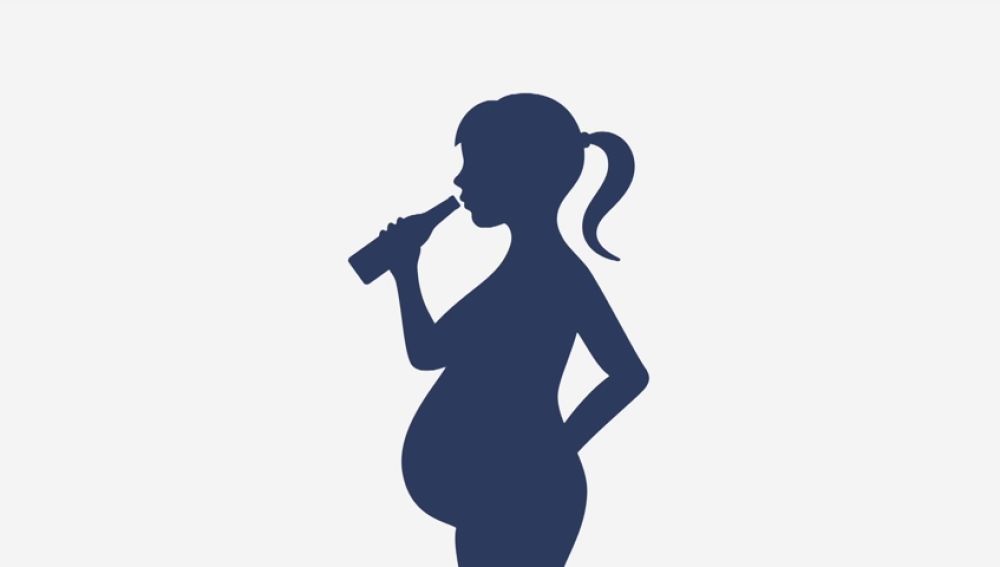 El consumo de alcohol durante el embarazo puede producir al feto Trastorno de Espectro Alcohólico Fetal 