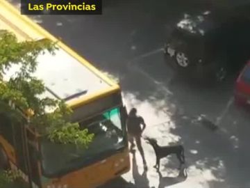 Agresión a un conductor de autobús en Valencia