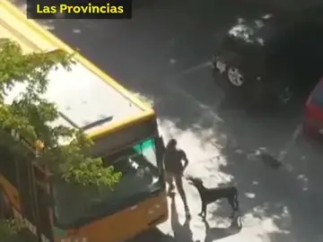 Agresión a un conductor de autobús en Valencia Agresión a un conductor de autobús en Valencia