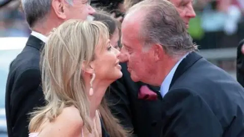 Corinna con el rey Juan Carlos I Corinna con el rey Juan Carlos I