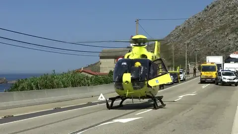 Fallece una mujer en una colisión entre un turismo y una furgoneta en Pontevedra Fallece una mujer en una colisión entre un turismo y una furgoneta en Pontevedra