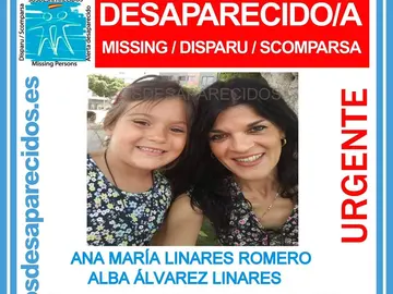 La mujer e hija están desaparecidas La mujer e hija están desaparecidas