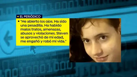 Patricia Aguilar, la joven española rescatada por su padre de una secta en Perú: "He abierto los ojos, ha habido malos tratos, amenazas, abusos y violaciones" Patricia Aguilar, la joven española rescatada por su padre de una secta en Perú: "He abierto los ojos, ha habido malos tratos, amenazas, abusos y violaciones"