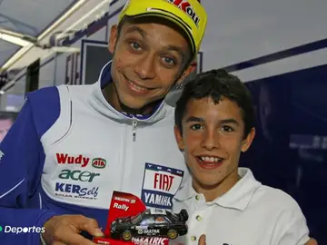 El GP de Argentina 2015, el principio de la enemistad entre Rossi y Márquez El GP de Argentina 2015, el principio de la enemistad entre Rossi y Márquez