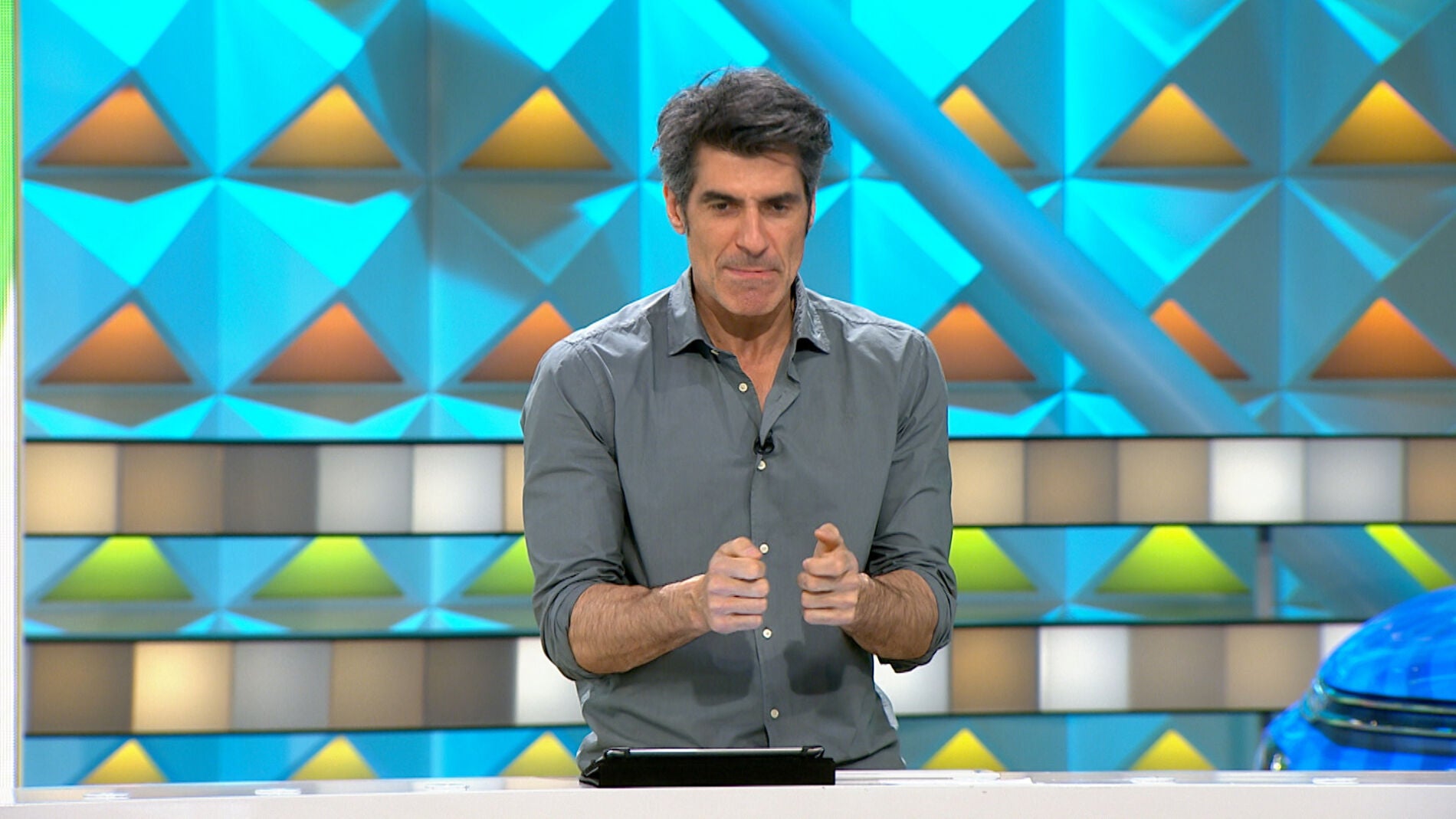 Jorge Fern&aacute;ndez desvela una de sus contra&ntilde;esas en 'La ruleta de la suerte'