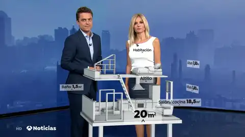 Realidad aumentada durante el informativo Realidad aumentada durante el informativo