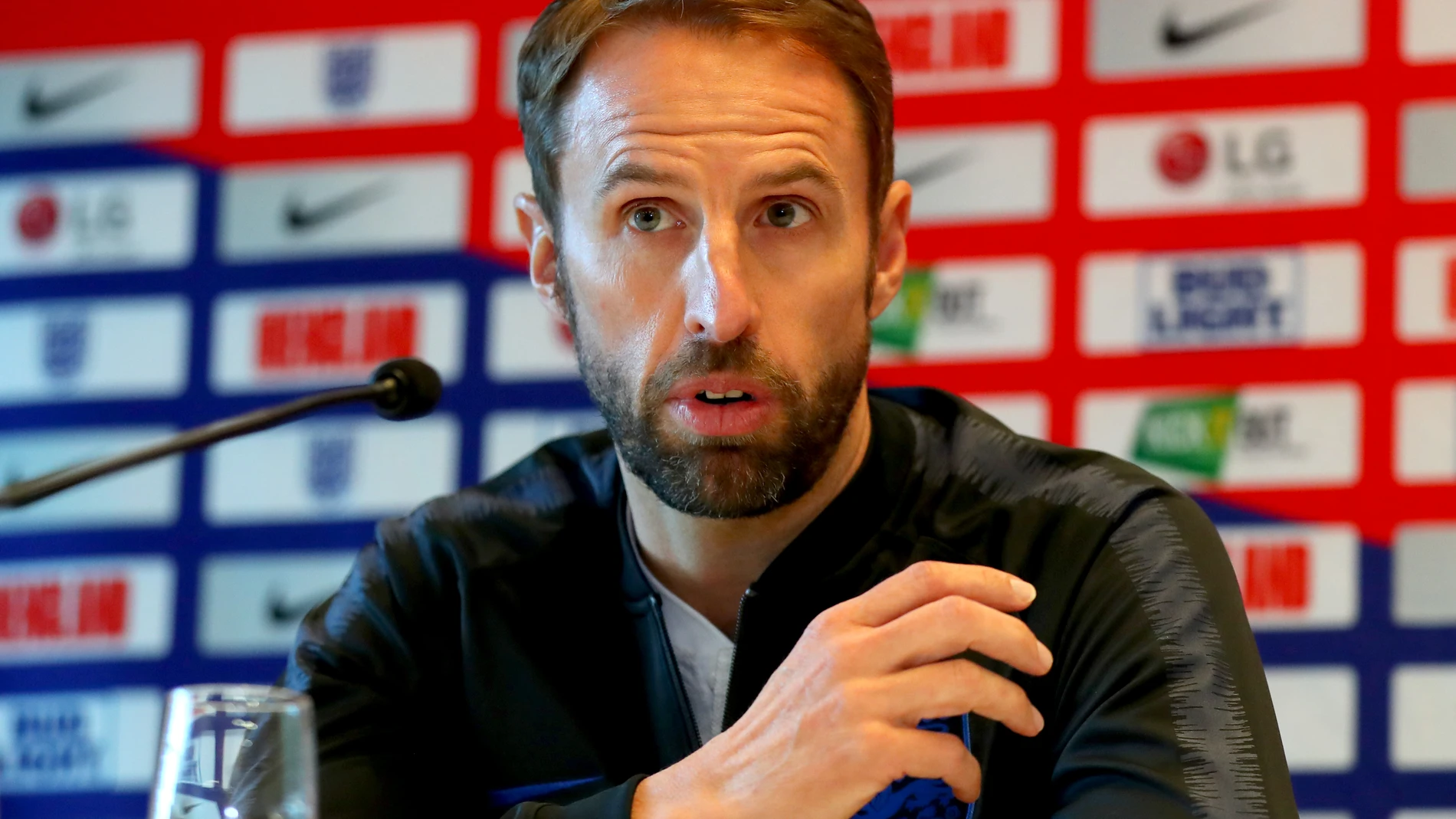 El seleccionador inglés Gareth Southgate El seleccionador inglés Gareth Southgate