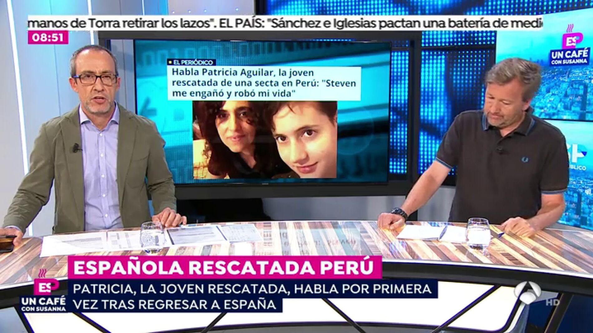 Patricia Aguilar, la joven captada por una secta en Per&uacute;: "Ha sido una pesadilla. Ha habido malos tratos, abusos y violaciones"