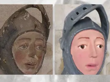 Las otras restauraciones desastrosas que recuerdan al Ecce Homo de Borja Las otras restauraciones desastrosas que recuerdan al Ecce Homo de Borja