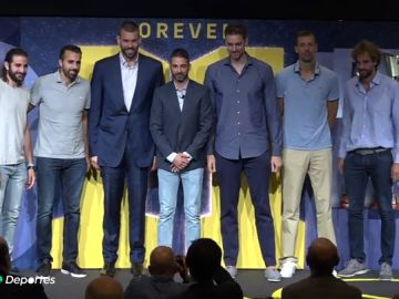 Juan Carlos Navarro, en su acto de despedida: "Pau, te he estado esperando, pero no podía más" Juan Carlos Navarro, en su acto de despedida: "Pau, te he estado esperando, pero no podía más"