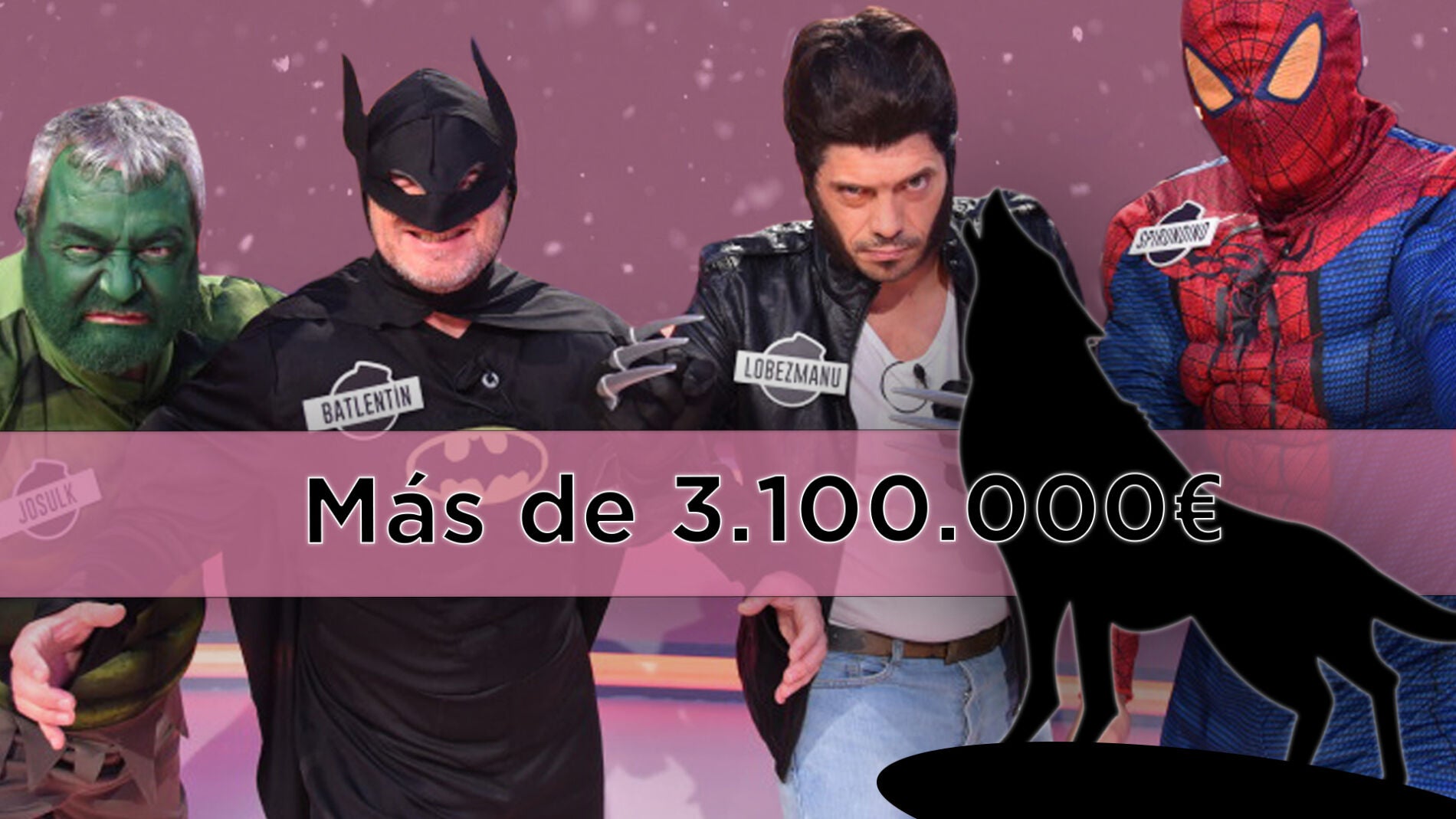 'Los Lobos' contin&uacute;an a la caza de un incre&iacute;ble bote que no para de crecer en '&iexcl;Boom!'