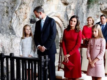 La Familia Real en Covadonga