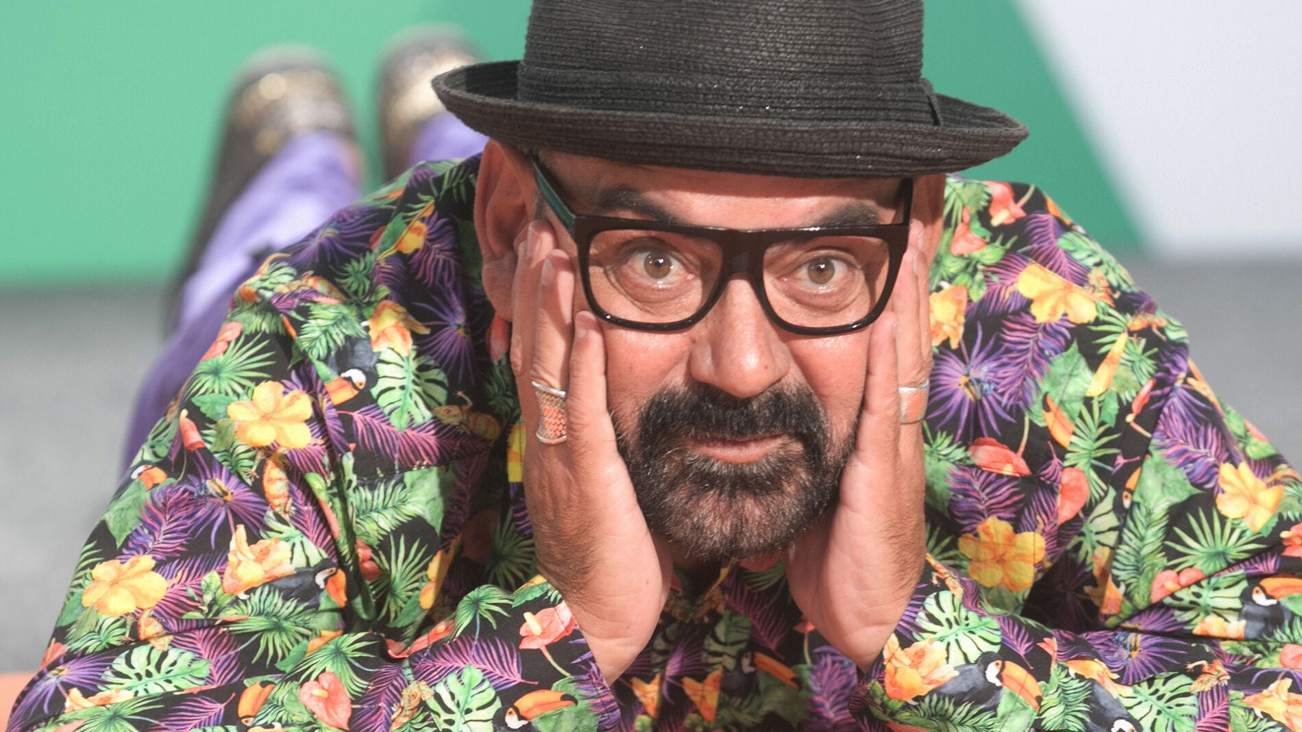 Jos&eacute; Corbacho, concursante de 'TCMS 7', posa en el FesTVal de Vitoria