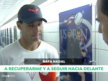 Hablamos con Rafa Nadal tras abandonar en el US Open: "Así es el día a día de mi carrera, hay que seguir"