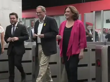 Torra dice que Cataluña no necesita "tantos policías antidisturbios", pero sí mejoras en infraestructuras Torra dice que Cataluña no necesita "tantos policías antidisturbios", pero sí mejoras en infraestructuras