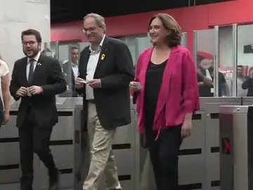 Torra dice que Cataluña no necesita "tantos policías antidisturbios", pero sí mejoras en infraestructuras Torra dice que Cataluña no necesita "tantos policías antidisturbios", pero sí mejoras en infraestructuras