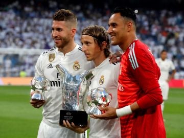 Ramos muestra su apoyo a su amigo y compañero Modric