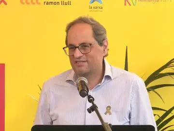 Torra invita a convertir la Diada en "un clamor por la libertad" Torra invita a convertir la Diada en "un clamor por la libertad"