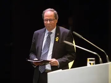 El presidente de la Generalitat, Quim Torra El presidente de la Generalitat, Quim Torra