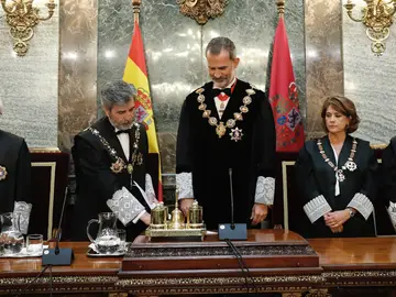El Rey abre el año judicial marcado por el juicio al 'procés' El Rey abre el año judicial marcado por el juicio al 'procés'