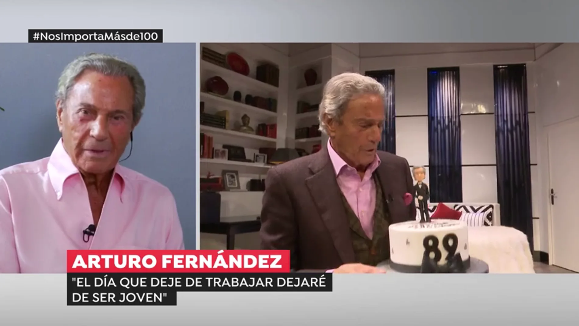 Arturo Fernández: "El día que deje trabajar dejaré de ser joven"