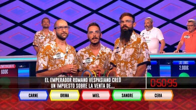 La orina del Emperador Vespasiano salva a 'The Flowervaquers' de explotar una bomba