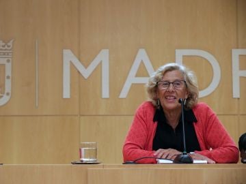  La alcaldesa de Madrid, Manuela Carmena