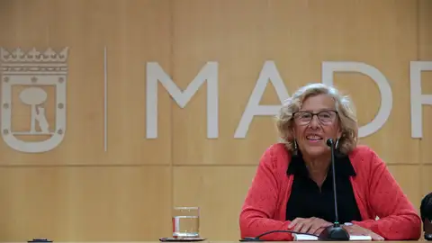 La alcaldesa de Madrid, Manuela Carmena La alcaldesa de Madrid, Manuela Carmena
