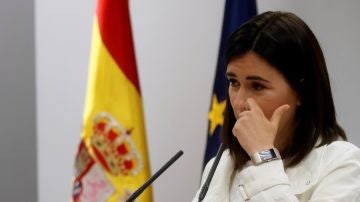 La ministra de Sanidad, Consumo y Bienestar Social, Carmen Montón