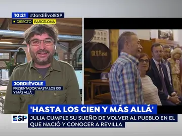 Jordi Évole, sobre el especial 'Hasta los cien y más allá': "Es de esas historias que enamoran" Jordi Évole, sobre el especial 'Hasta los cien y más allá': "Es de esas historias que enamoran"